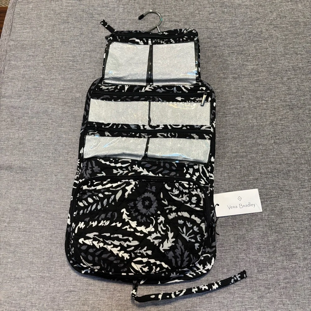 Vera Bradley Medium Travel Organizer Bag, Paisley Noir 25582-P70 - Picture 7 of 7